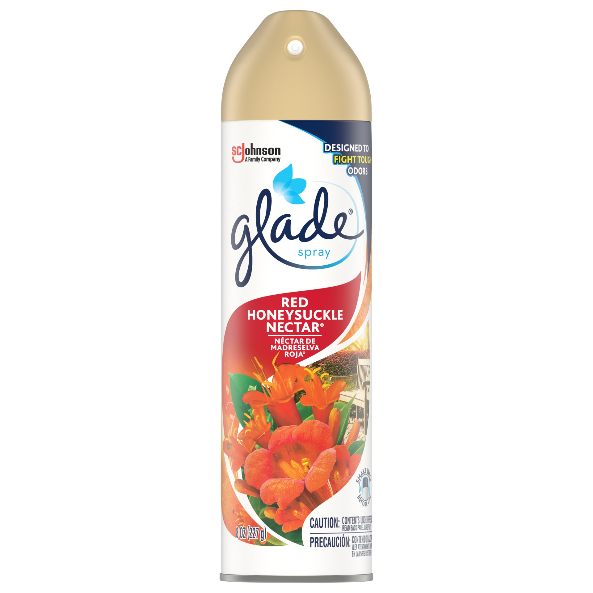 slide 1 of 6, Glade Honeysuckle Aerosol, 8 oz