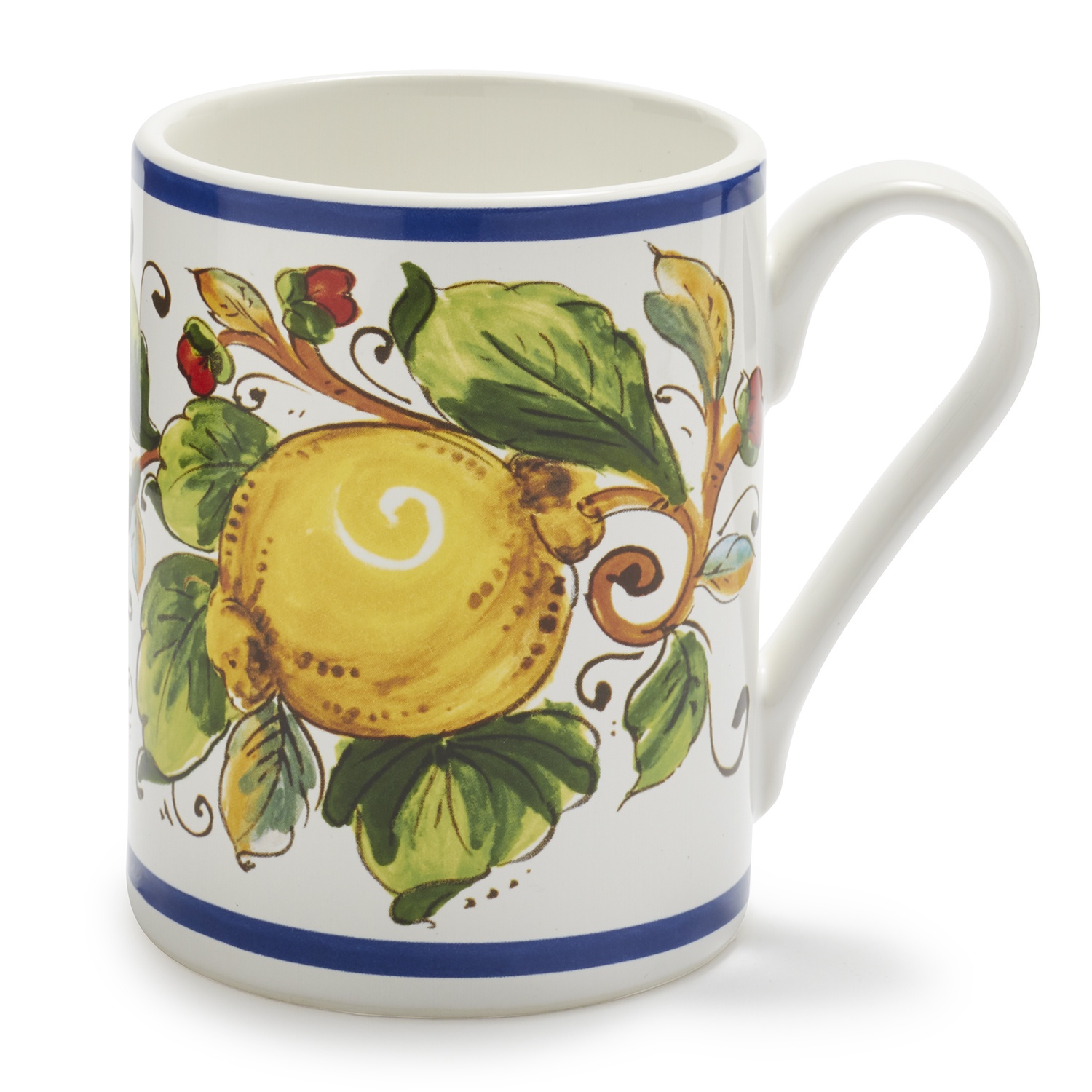 slide 1 of 1, Sur La Table Lemons Deruta Mug, 1 ct