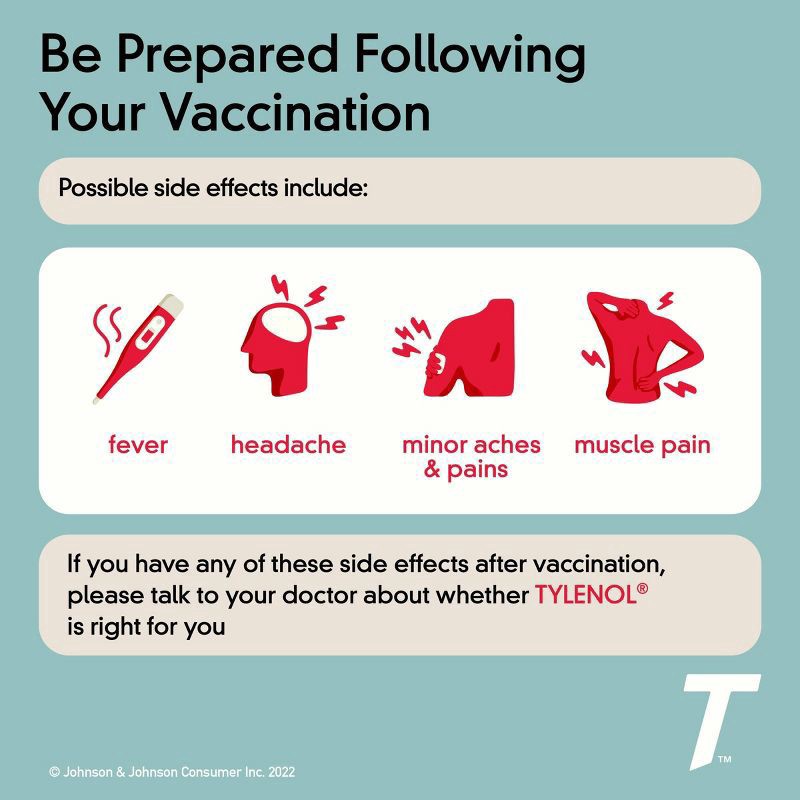 slide 4 of 8, Tylenol Extra Strength Easy To Swallow Caplets With Gentleglide Coating Technology, 500 mg, 100 Count, 100 ct