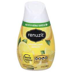 Renuzit Adjustables Gel Air Freshener, Sparkling Lemon - 7 Oz. - 7 OZ