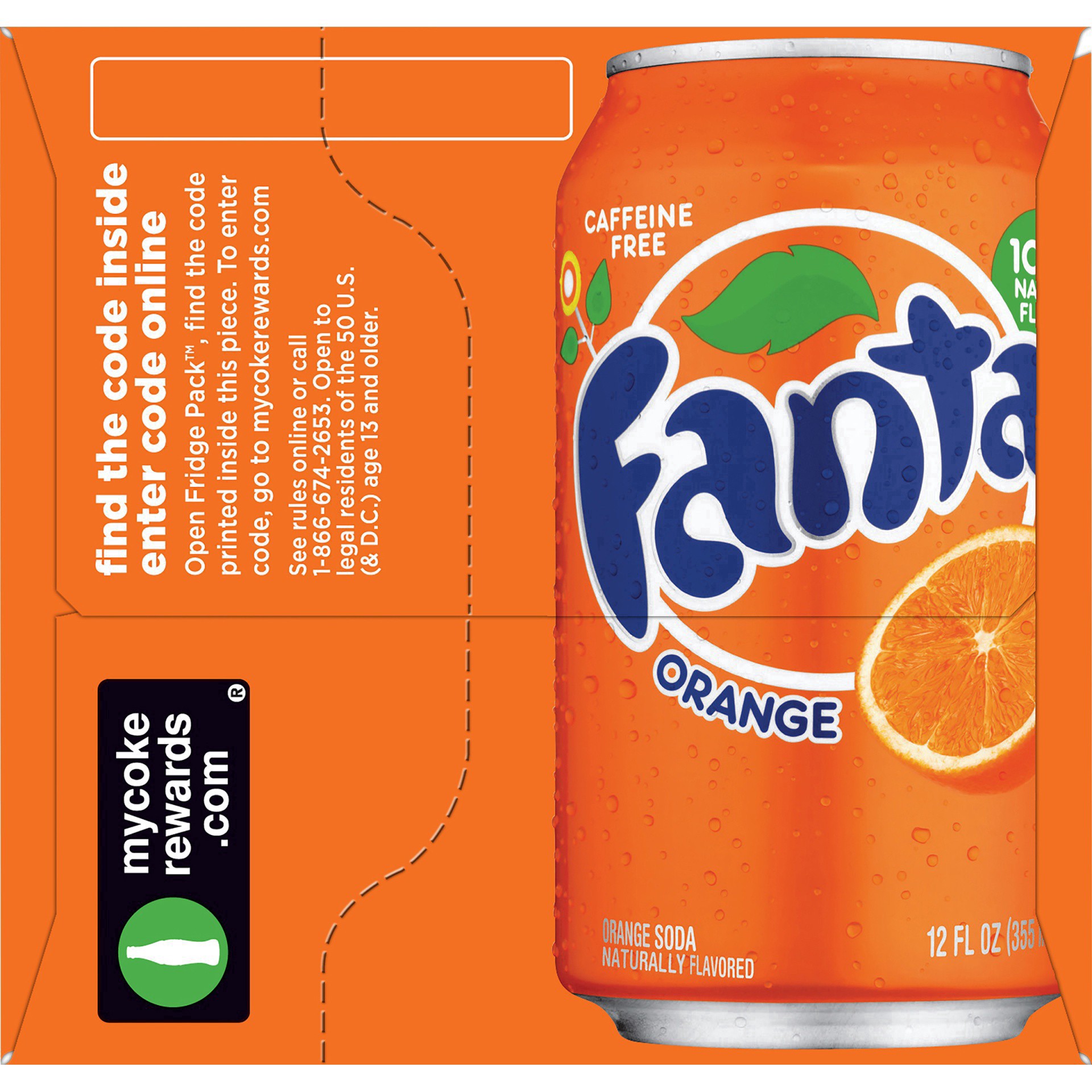 slide 89 of 95, Fanta Orange Soda Fridge Pack Cans, 12 fl oz, 12 Pack, 12 ct