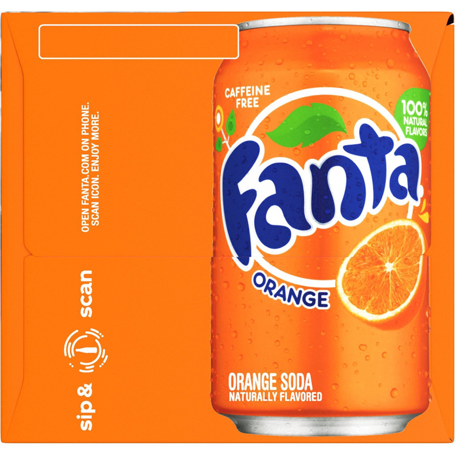 slide 55 of 95, Fanta Orange Soda Fridge Pack Cans, 12 fl oz, 12 Pack, 12 ct