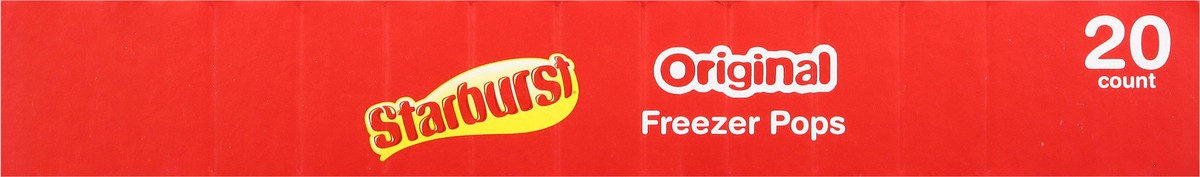 slide 13 of 13, Starburst Original Assorted Freezer Pops 20 - 1.5 oz Pops, 32 oz