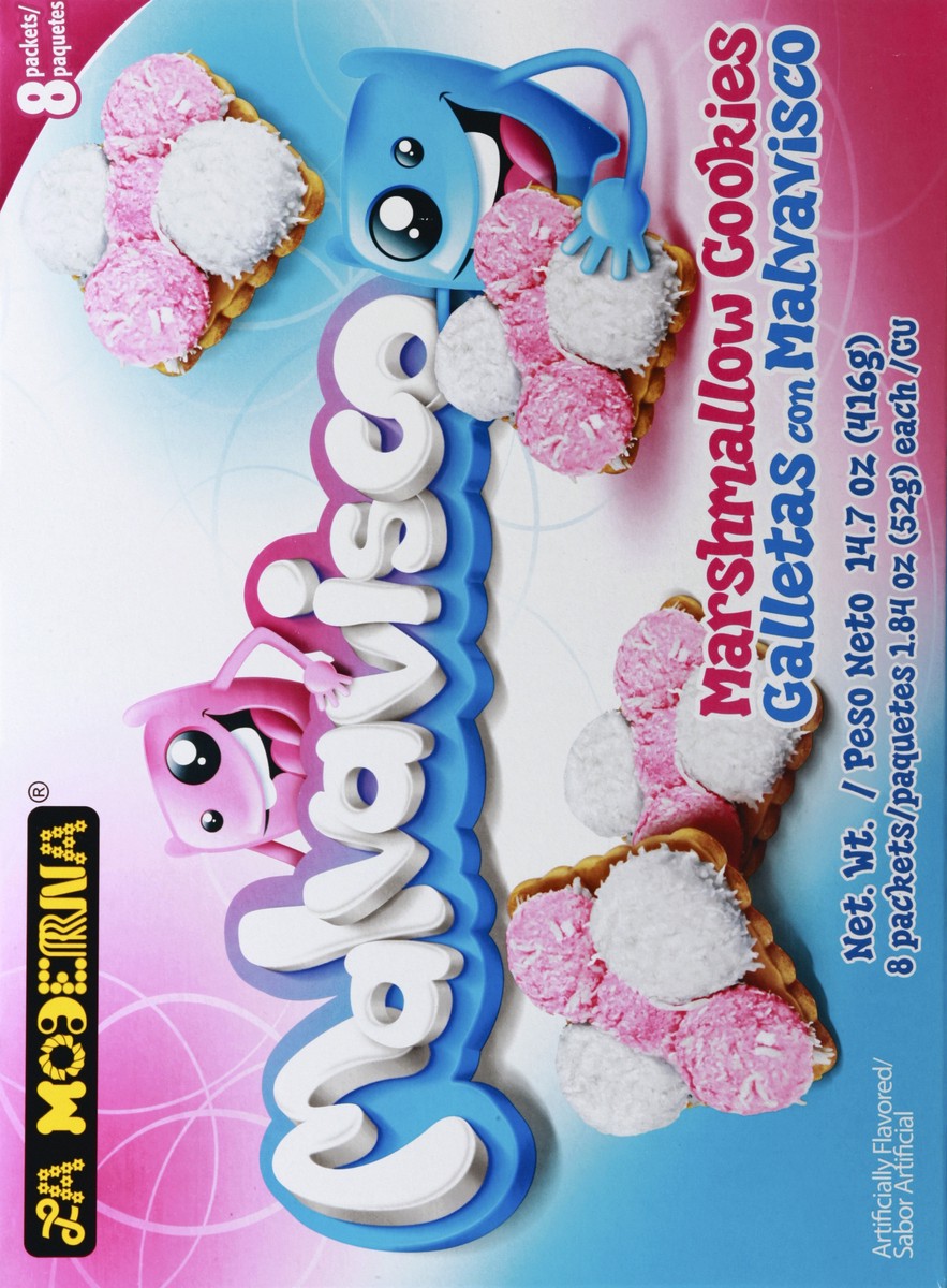 slide 5 of 6, La Moderna Marshmallow Cookies - 14.7 oz, 14.7 oz