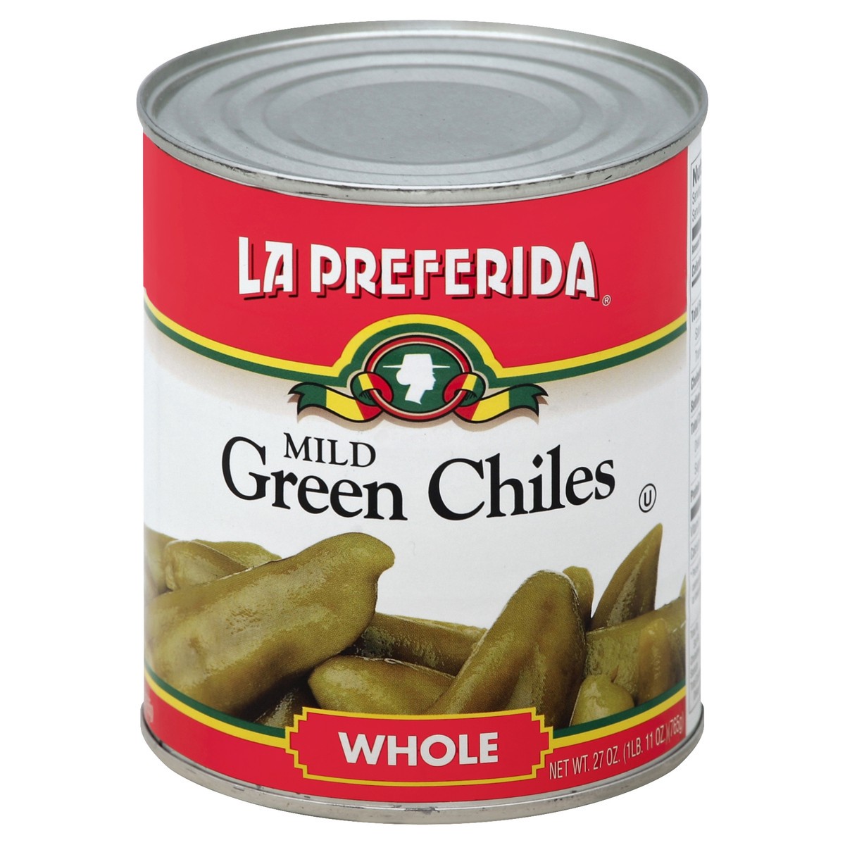 slide 2 of 3, La Preferida Green Chiles 27 oz, 27 oz