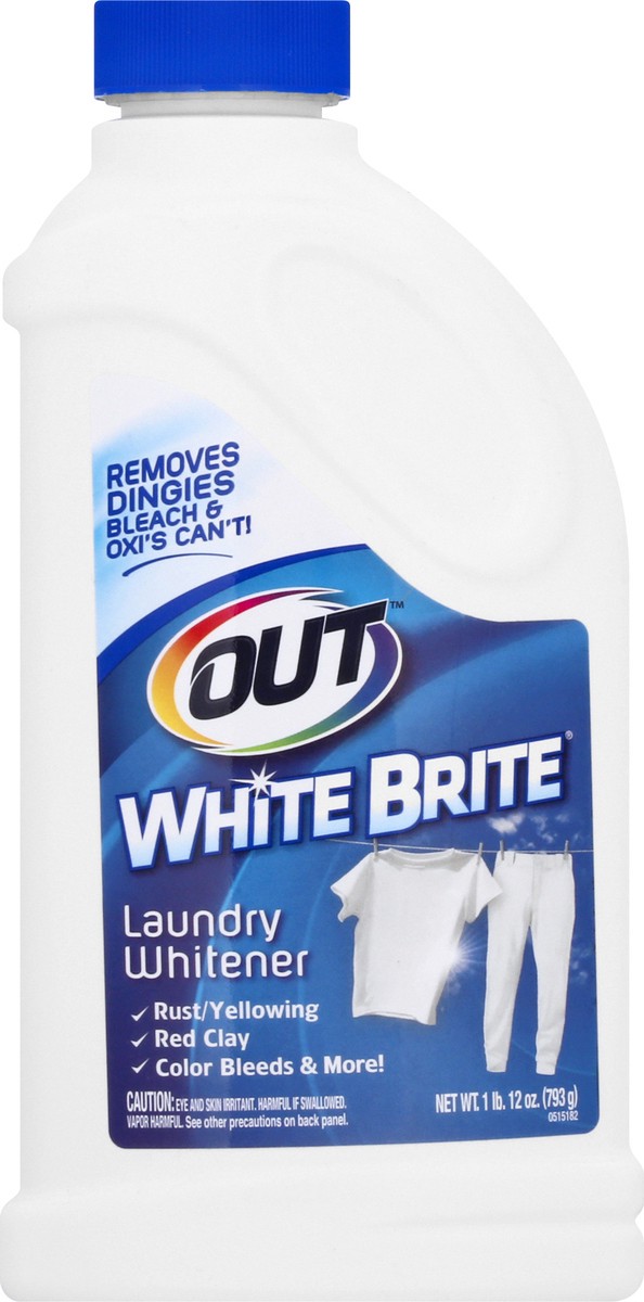 slide 1 of 12, Out White Brite Laundry Whitener 28 oz, 28 oz