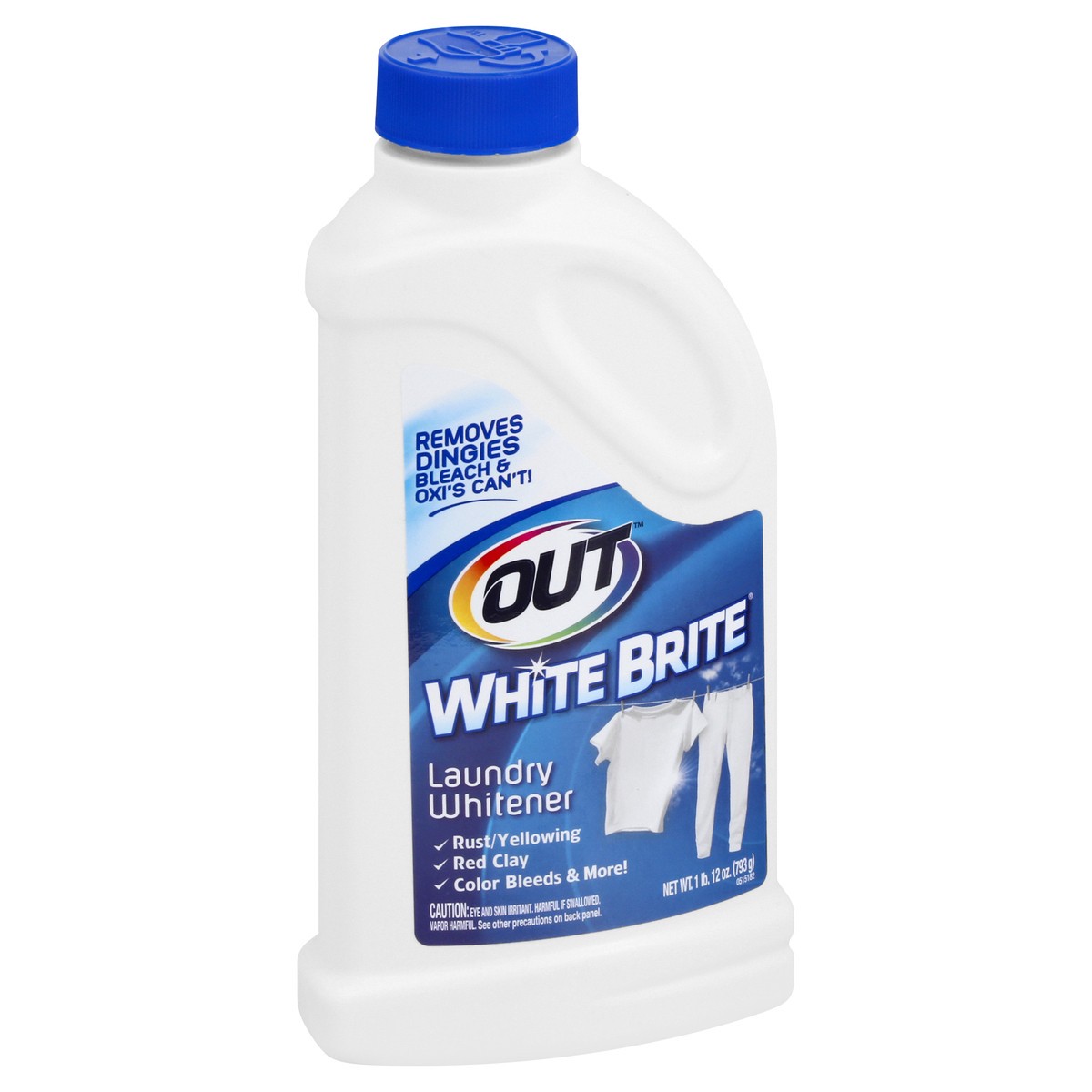 slide 2 of 12, Out White Brite Laundry Whitener 28 oz, 28 oz