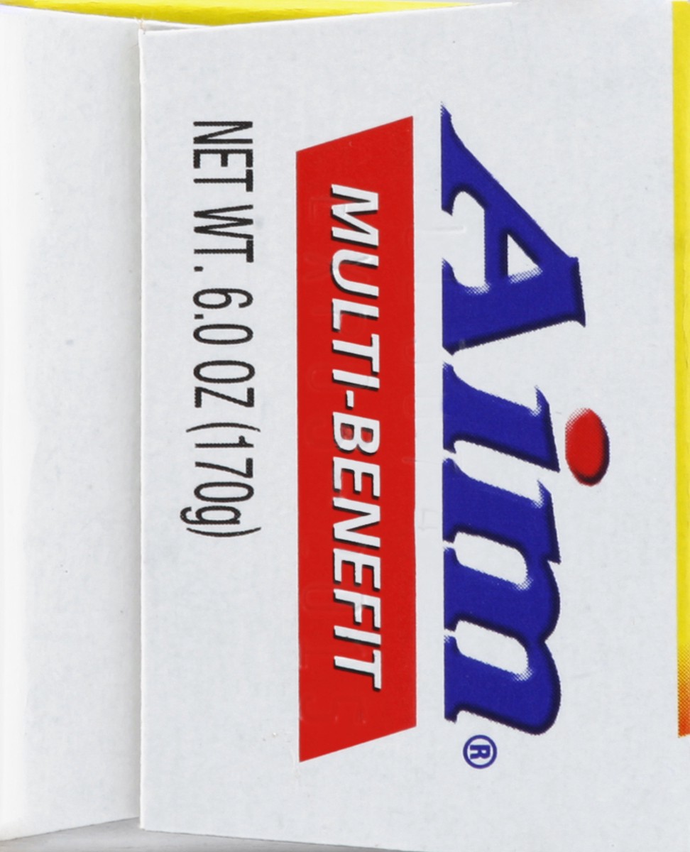 slide 3 of 6, Aim Multi Benefit Cavity Protection Ultra Mint Toothpaste, 6 oz