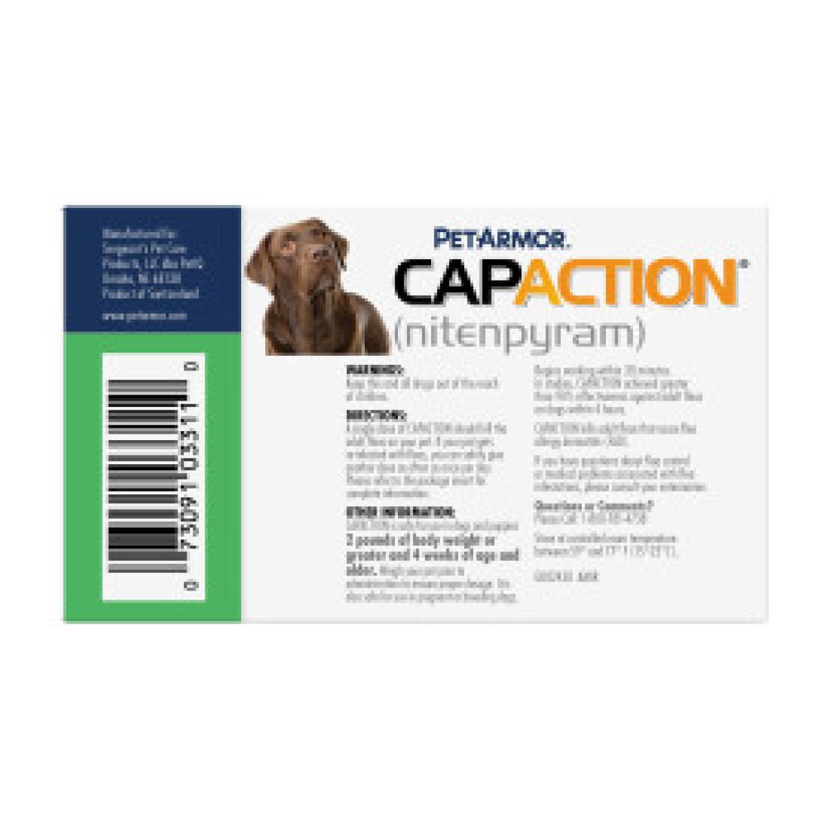 slide 2 of 5, PETARMOR CAPACTION Fast-Acting Oral Flea Treatment for Medium and Large Dogs, 6 ct