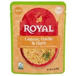 Royal Lemon Garlic & Herb Basmati Rice 8.5 oz