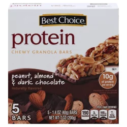 Best Choice Peanut, Almond & Dark Chocolate Chewy Protein Bar