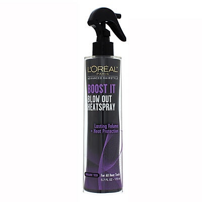 slide 1 of 1, L'Oréal Paris Advanced Hairstyle Boost It Blow Out Heatspray, 5.7 fl oz