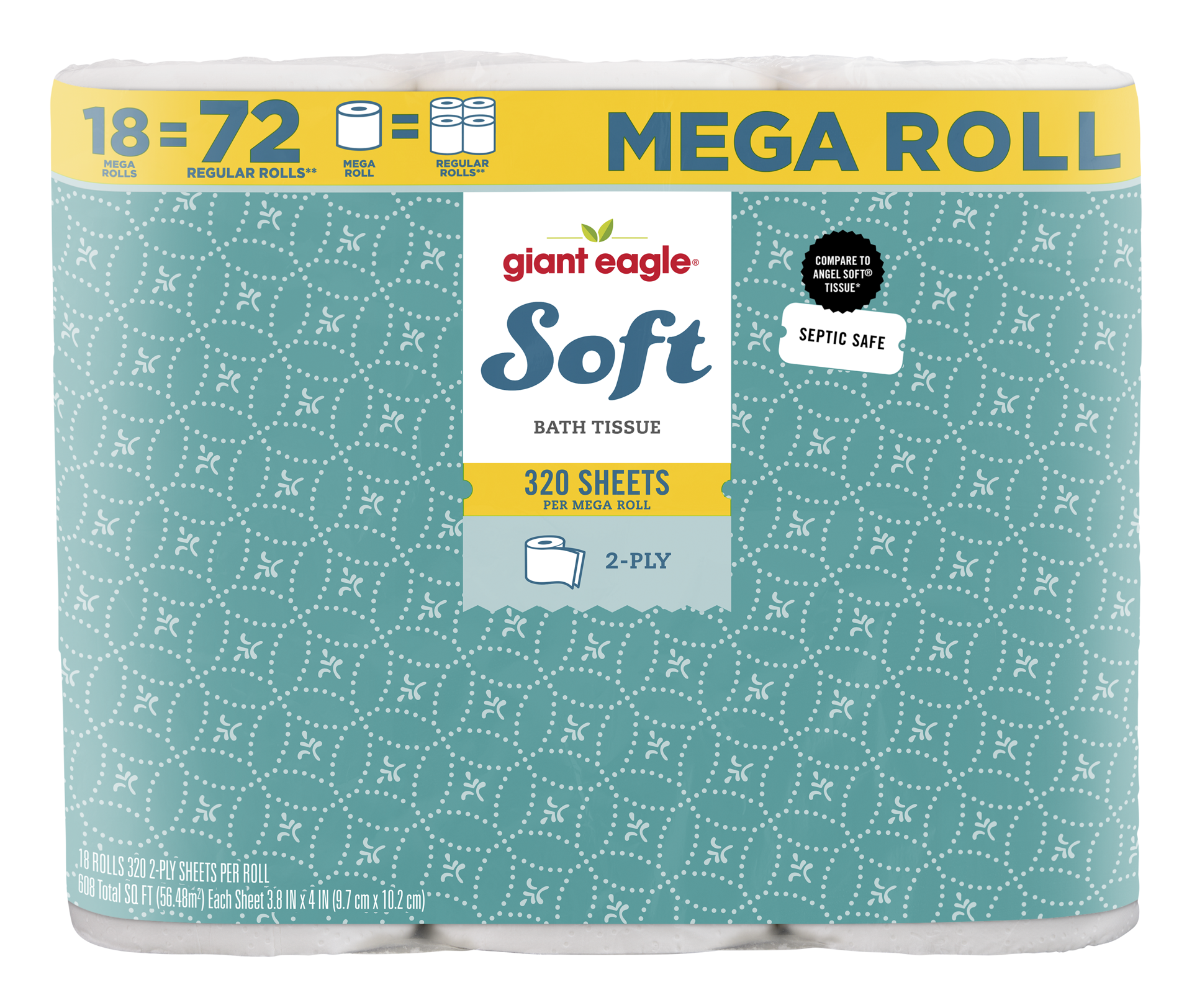 slide 1 of 1, Ge Soft Bath Tissue 18 Mega, 18 ct