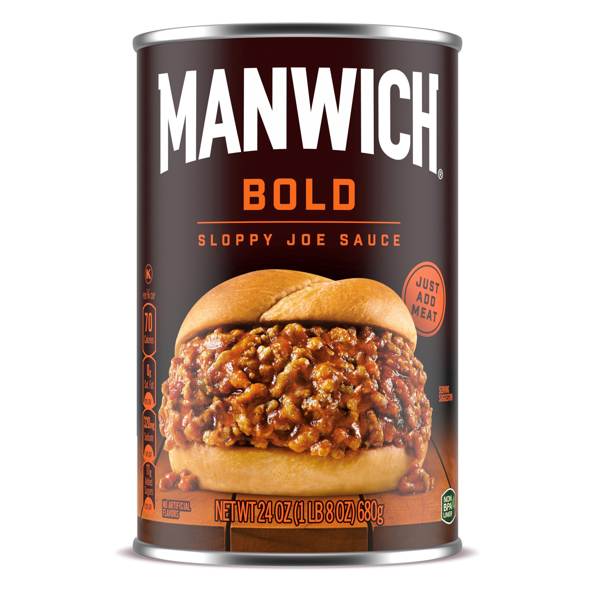 slide 1 of 3, Manwich Bold Sloppy Joe Sandwich Sauce- 24 oz, 24 oz