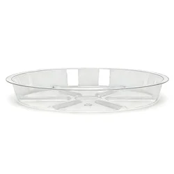 10-in Clear Plastic Plant Saucer