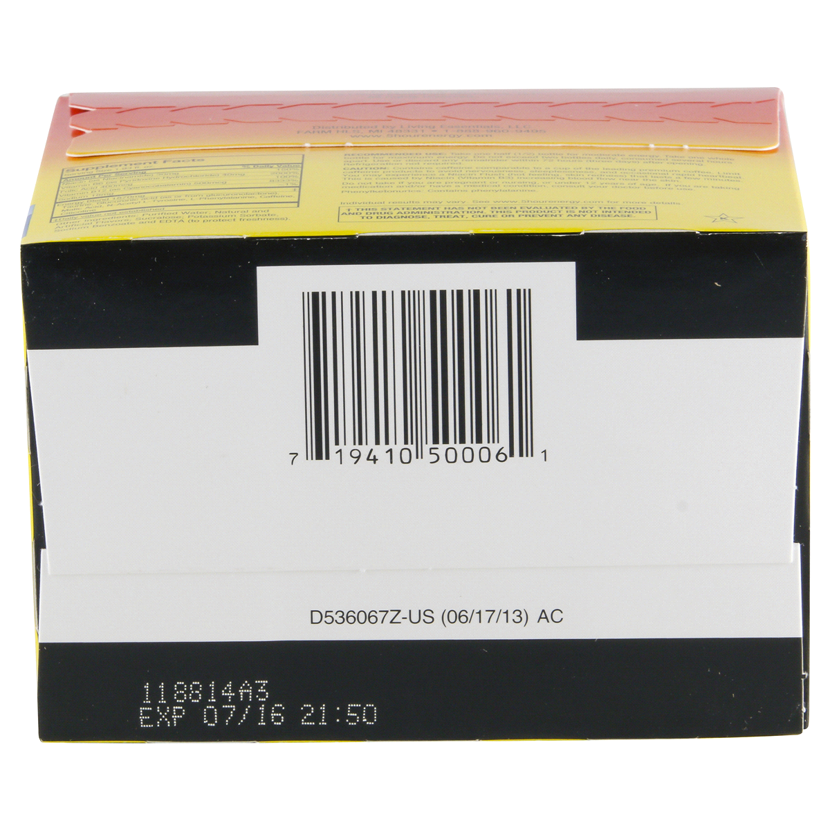 slide 4 of 6, 5-hour ENERGY, Regular Strength, Berry, 6 Pack, 1.93 oz., 1.93 fl oz