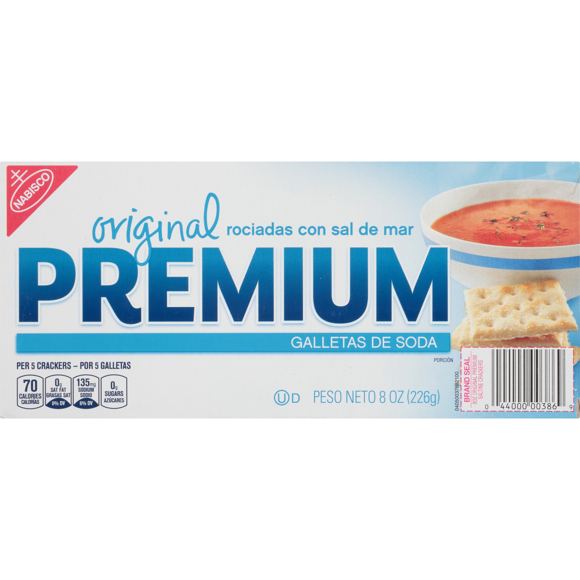 slide 8 of 8, Premium Saltine Crackers Original, 8 oz