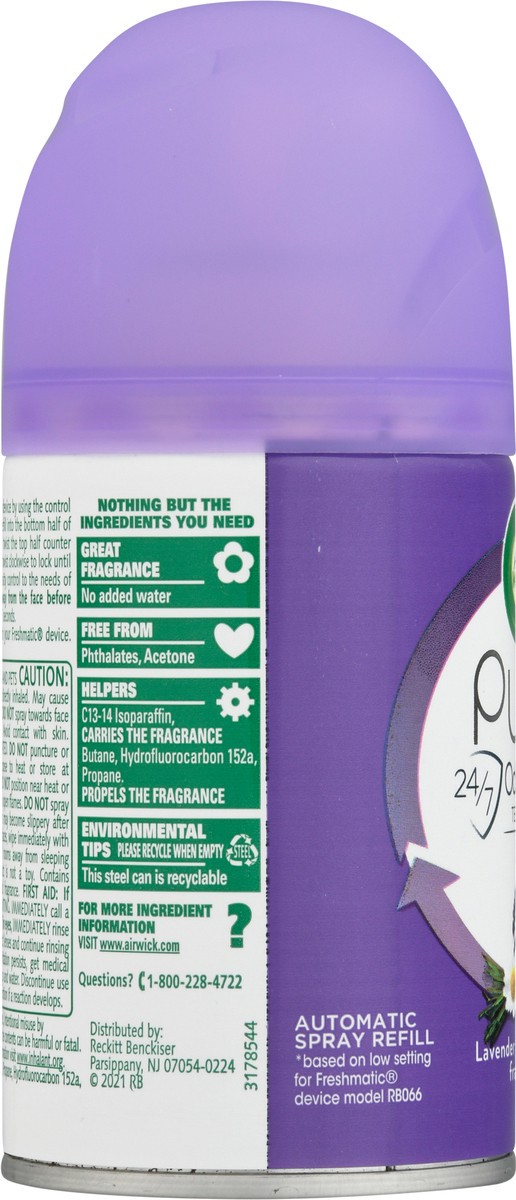 slide 3 of 9, Air Wick Freshmatic Ultra Lavender & Chamomile Air Freshener Refill, 6.17 oz