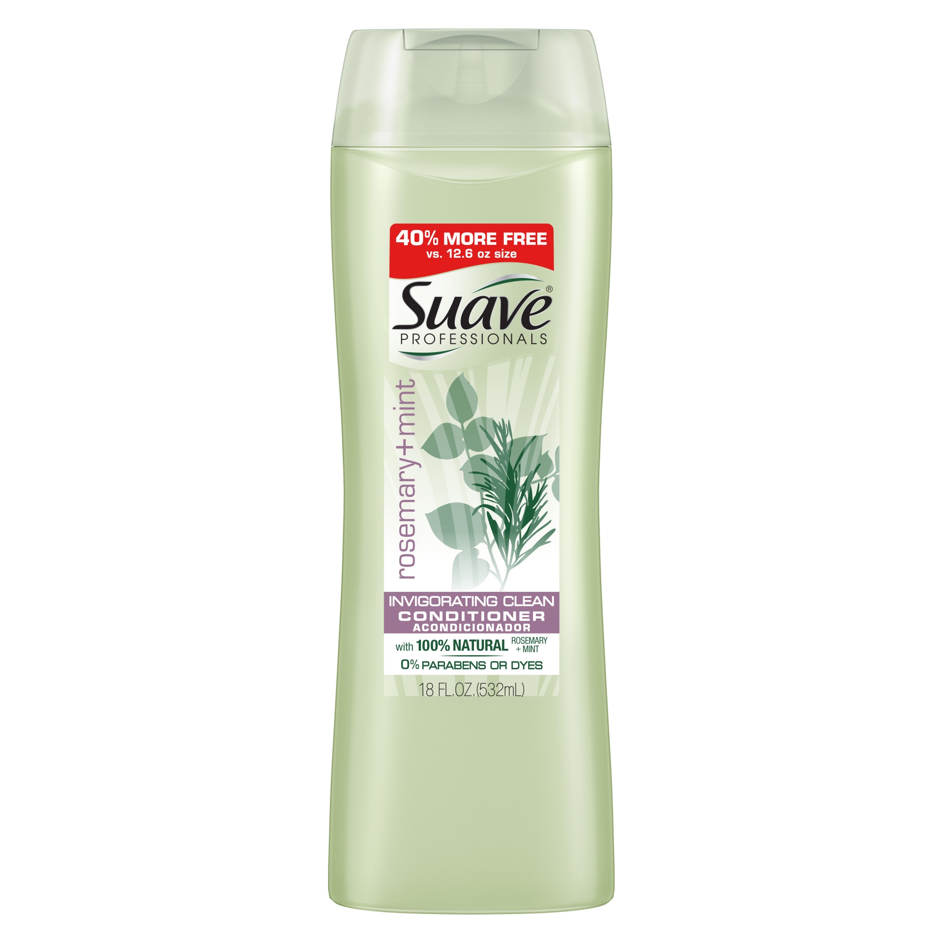 slide 1 of 1, Suave Professionals Rosemary Mint Invigorating Clean Conditioner, 18 fl oz