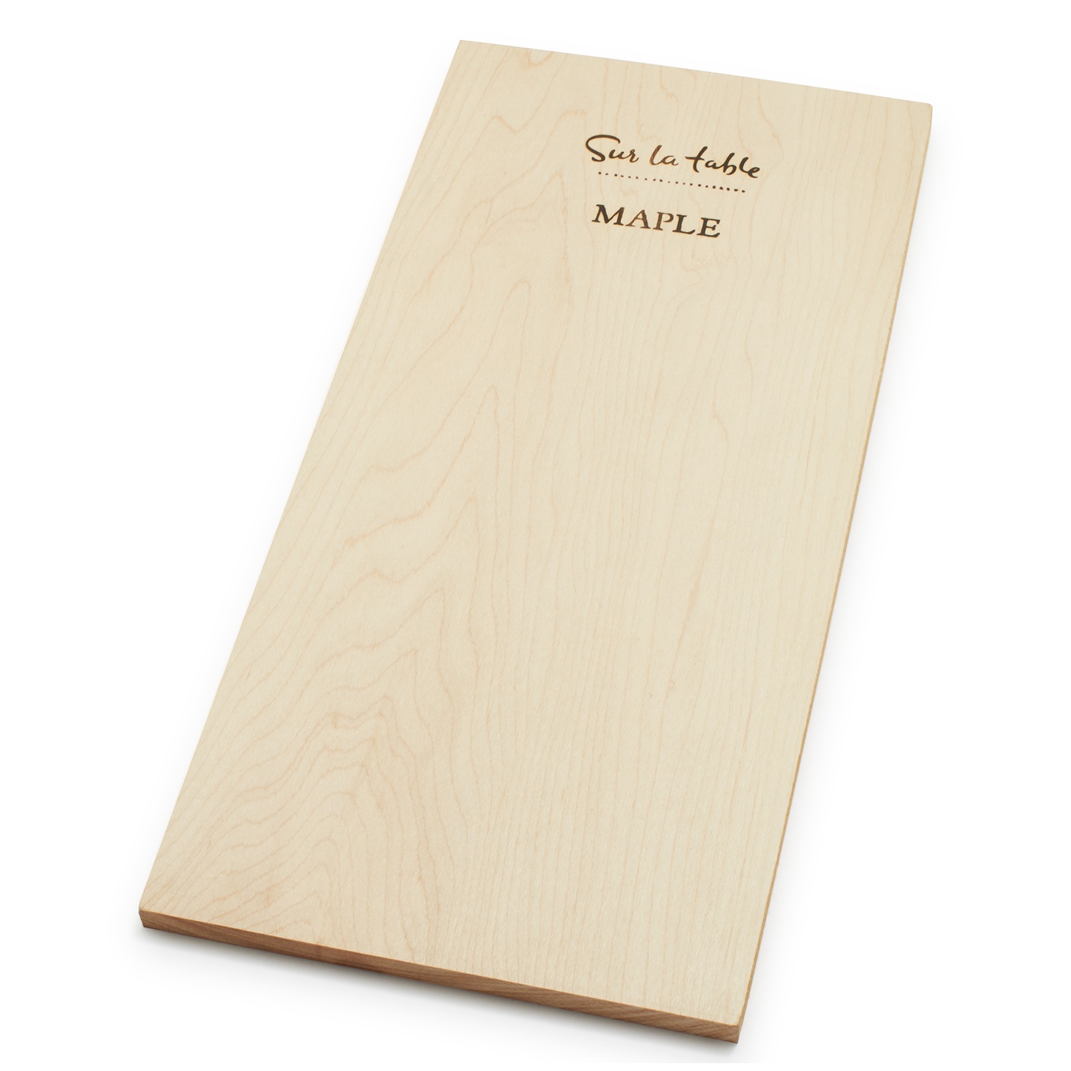 slide 1 of 1, Sur La Table Maple Grilling Plank, 7 in x 15 in