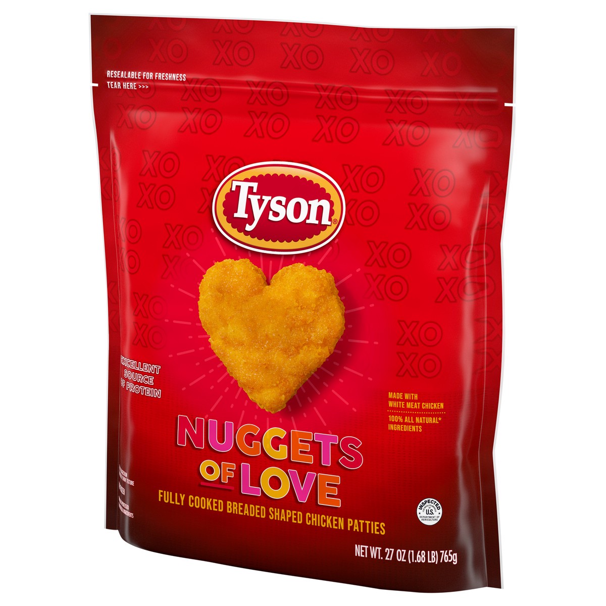slide 2 of 6, Tyson Nuggets of Love - 27oz, 27 oz