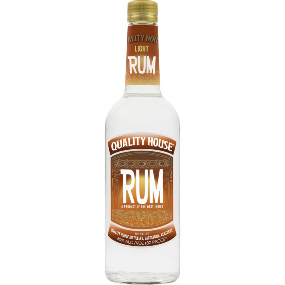 slide 1 of 2, Quality House Quality Heaven Hill Light Rum, 750 ml