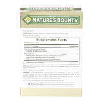 slide 5 of 13, Nature's Bounty Dietary Supplement, Probiotic GX, Gas & Bloating Formula, Digestive Health, Capsules, 25 Each, 25 ct