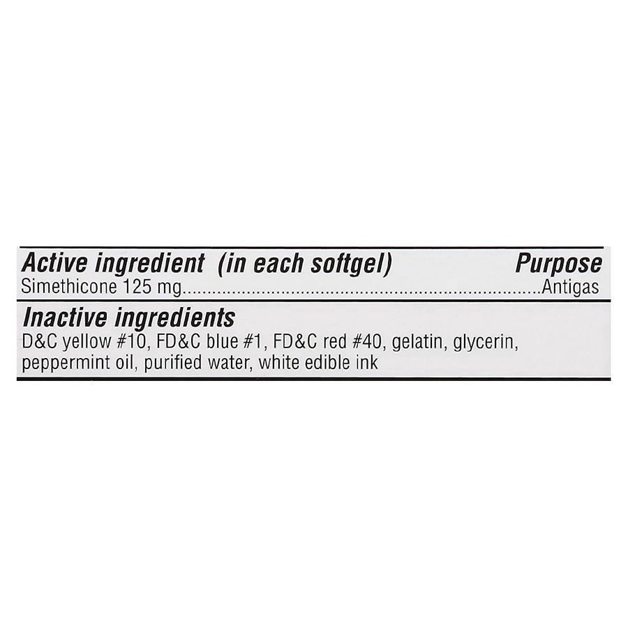 slide 4 of 4, Walgreens Gas Relief Softgels, 20 ct