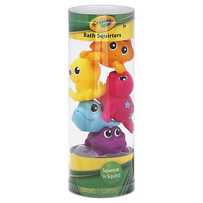 slide 1 of 1, Crayola Bath Squirters, 5 ct