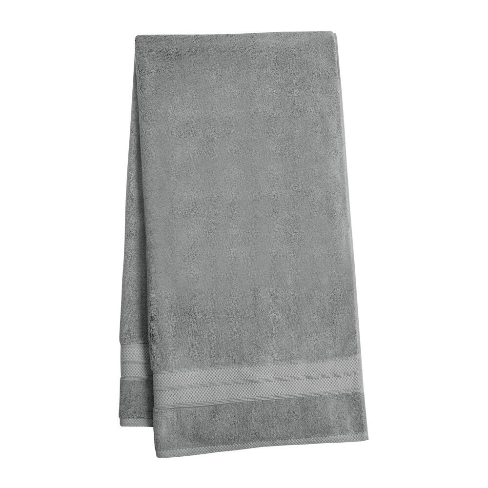 slide 1 of 1, Modavari Turkish Bath Towel - Light Gray, 1 ct
