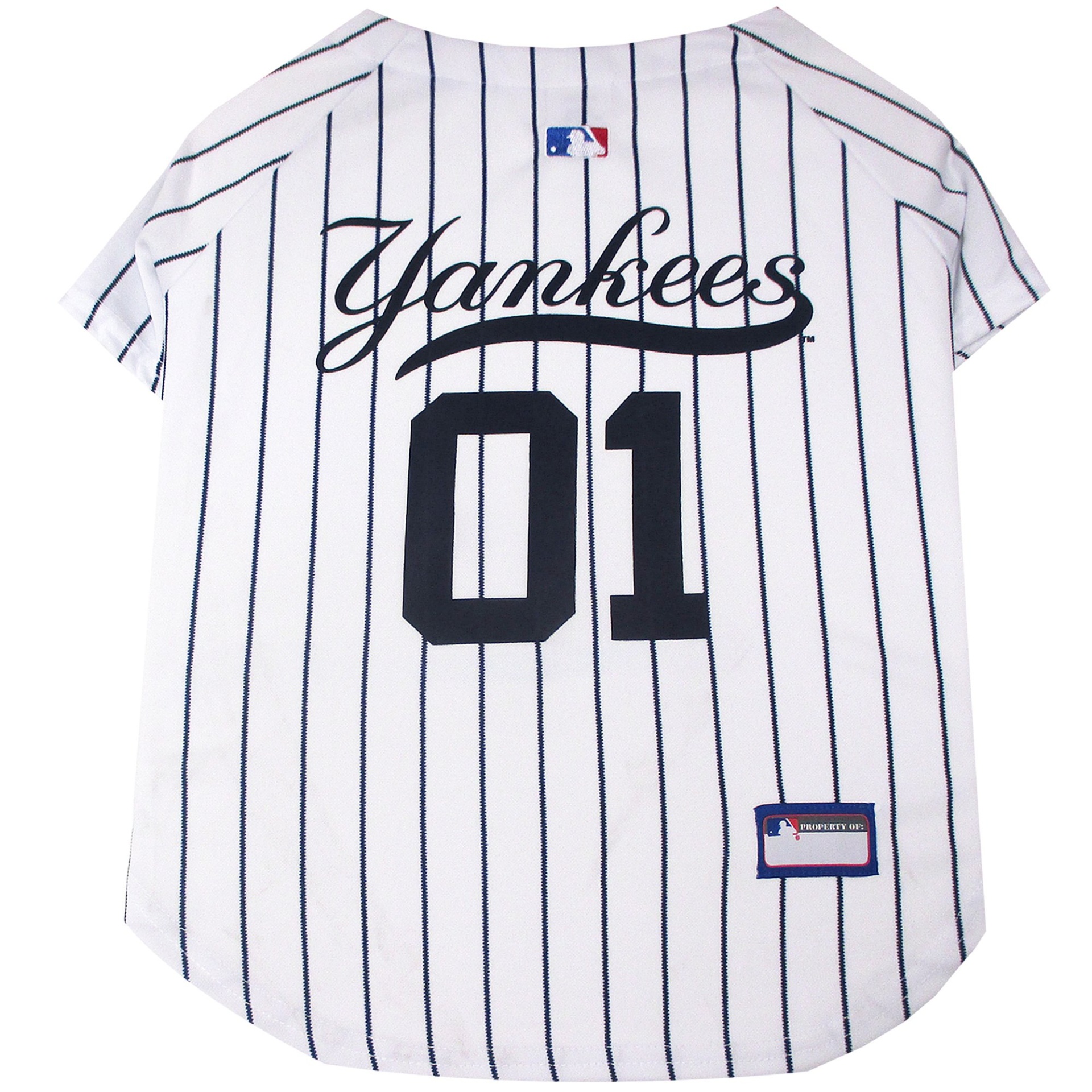 slide 1 of 1, Pets First New York Yankees Jersey, MED