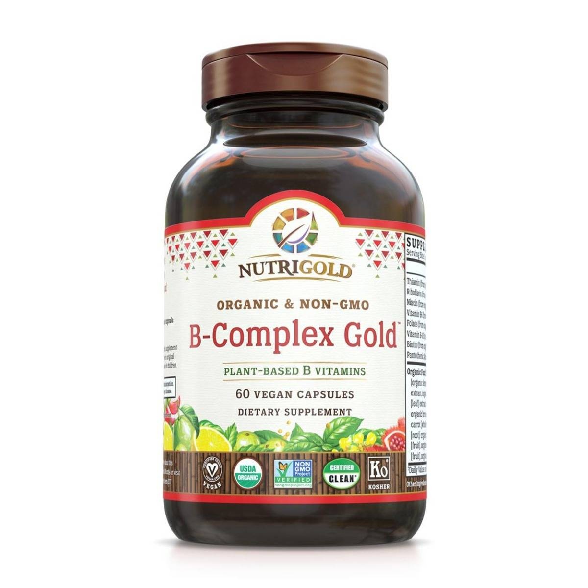 slide 1 of 1, NutriGold Vitamin B-Complex Gold, 60 ct