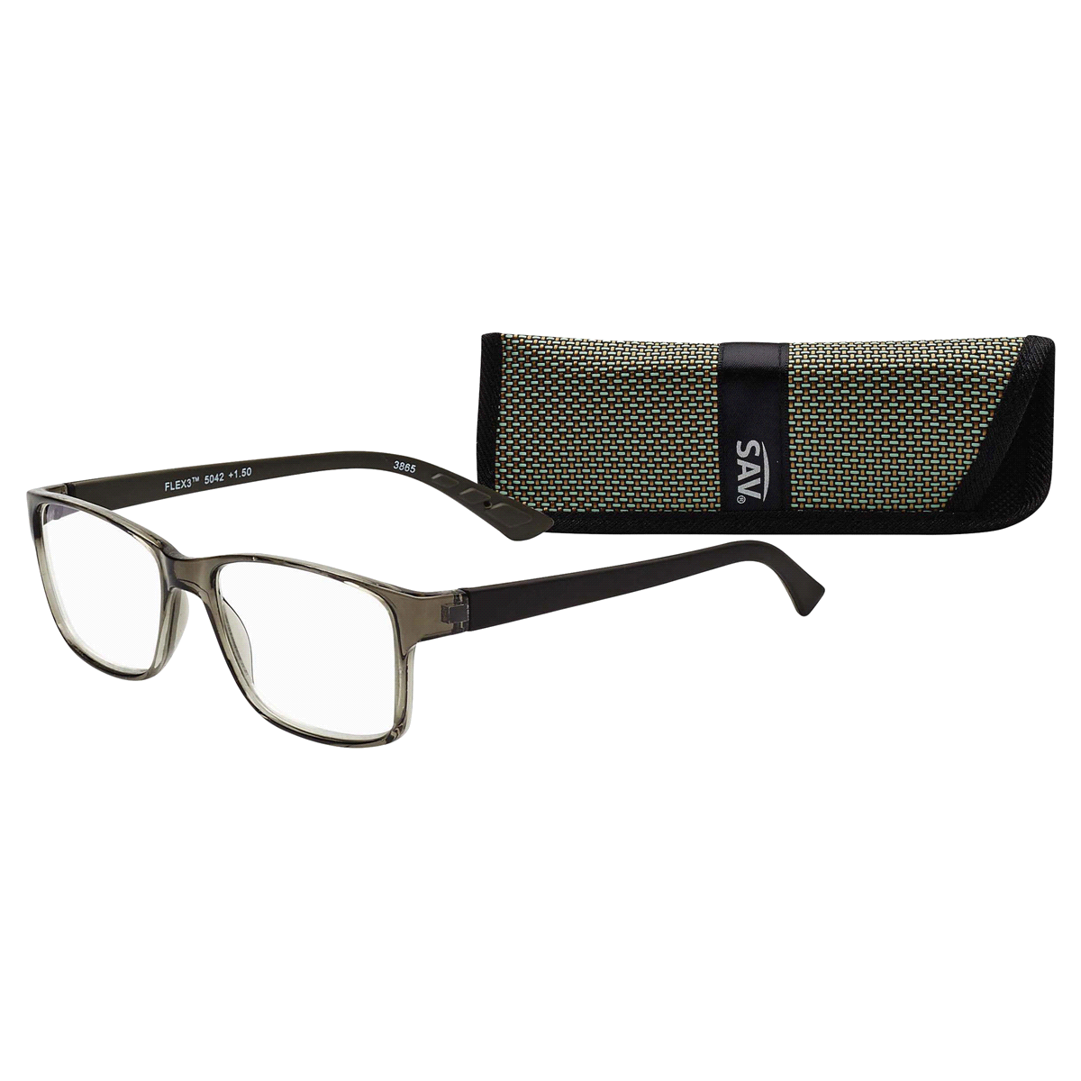 slide 3 of 9, SAV Eyewear SAV Flex 3 Reading Glasses, 1 ct