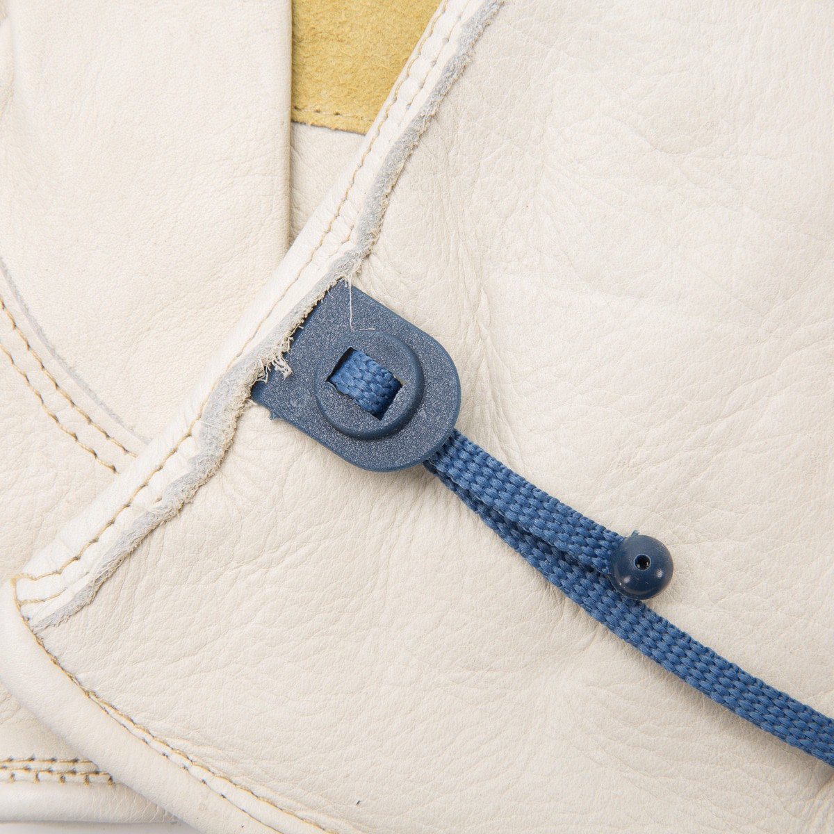 slide 2 of 6, Project Source Large Off-white Leather Construction Gloves 1 -Pairs, 1 ct