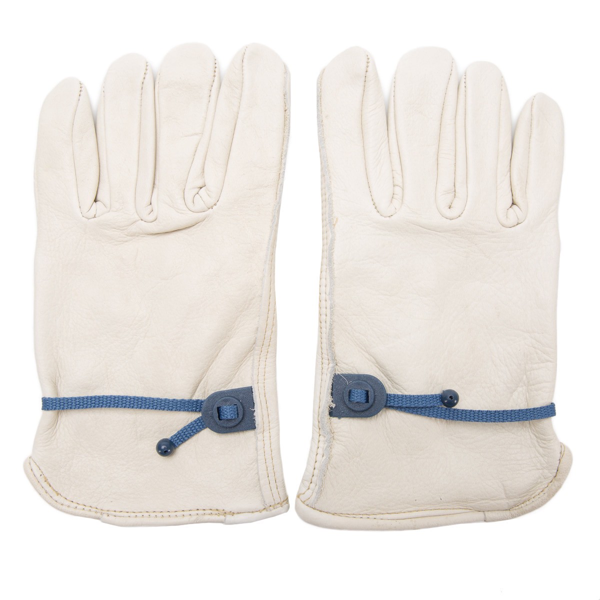 slide 4 of 6, Project Source Large Off-white Leather Construction Gloves 1 -Pairs, 1 ct