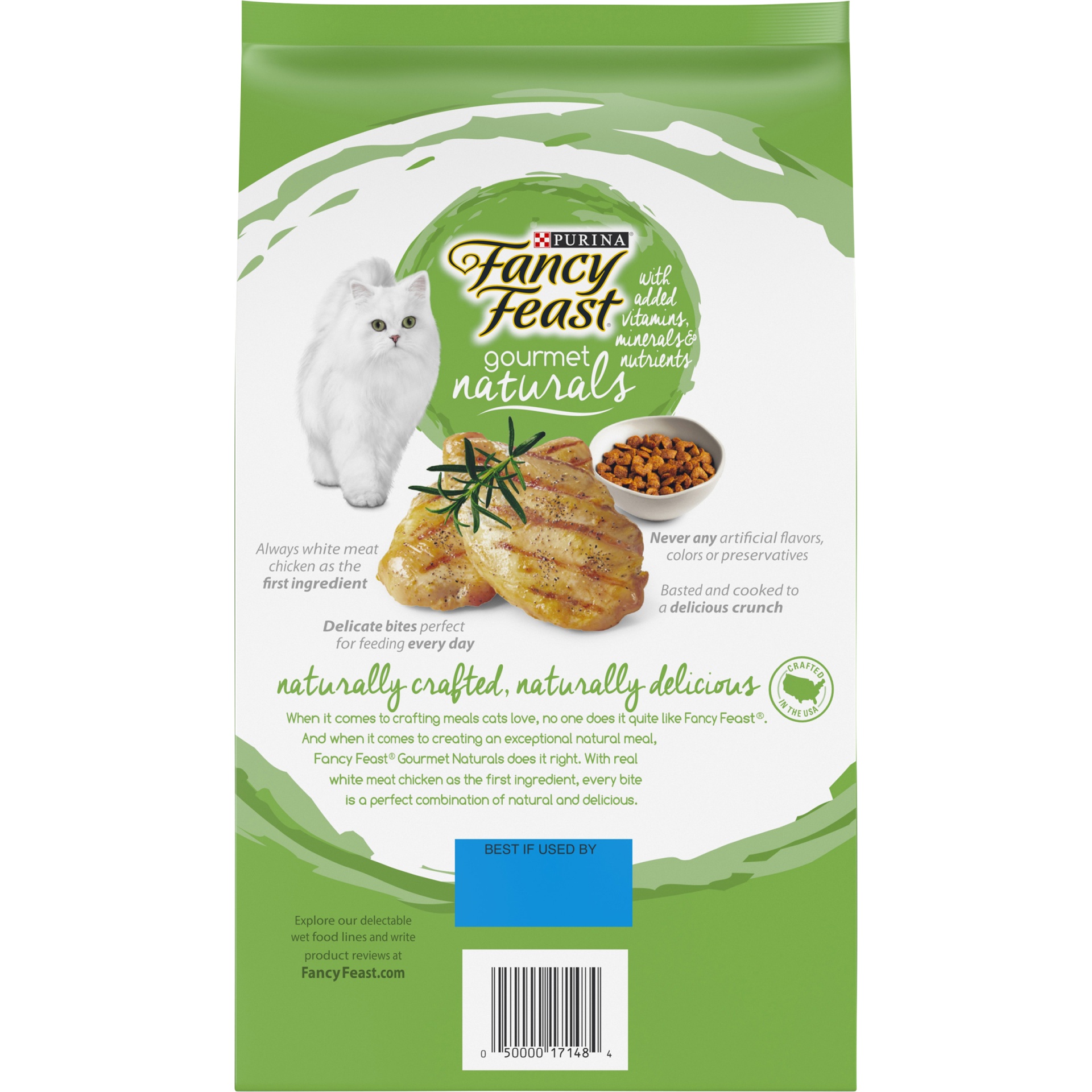 slide 6 of 9, Fancy Feast Gourmet Naturals With White Meat Chicken, 54.4 oz
