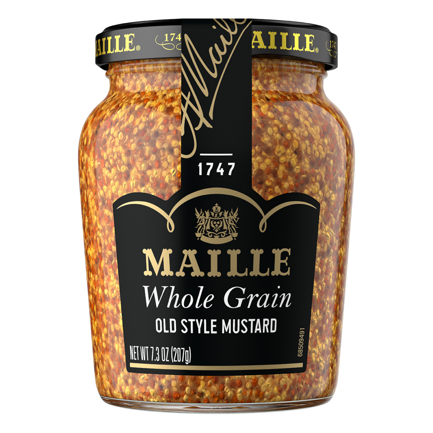 slide 2 of 4, Maille Whole Grain Old Style Mustard Mustard, 7.3 oz