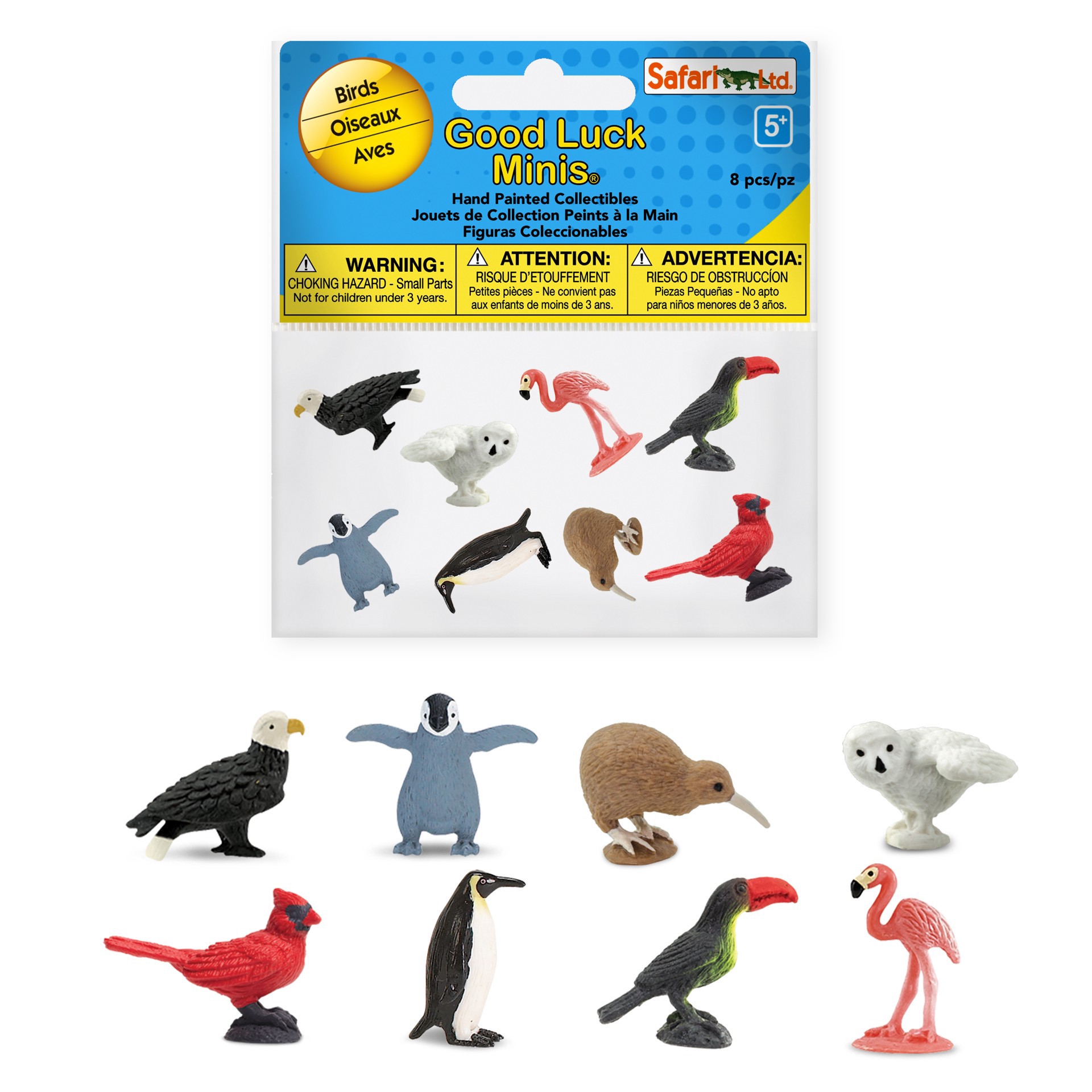 slide 4 of 4, Safari Ltd. Safari Ltd Good Luck Minis Birds Fun Pack, 1 ct
