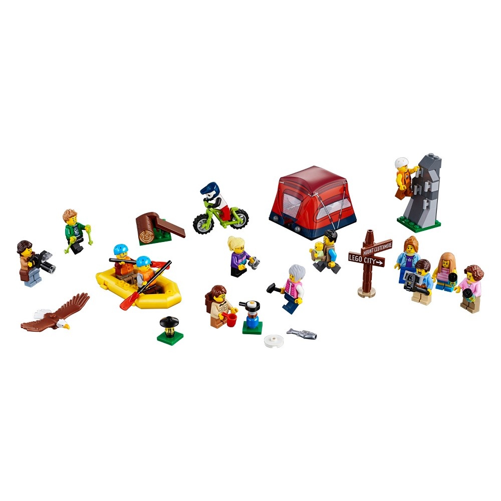 slide 2 of 6, LEGO City Town People Pack - Outdoor Adventures, 1 ct