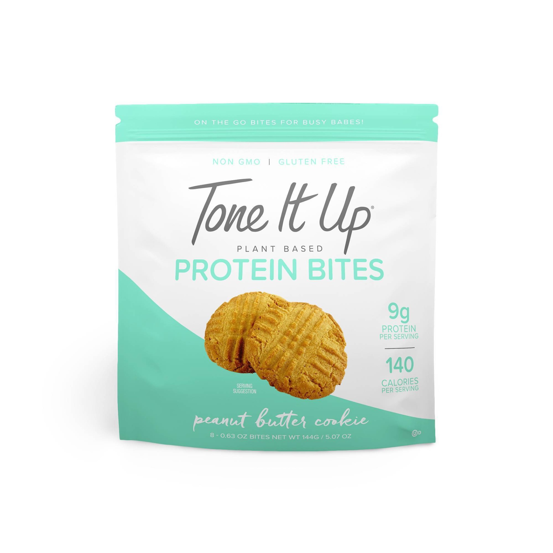 slide 1 of 1, Tone It Up Plant Based Protein Bites - Peanut Butter Cookie, 12 ct