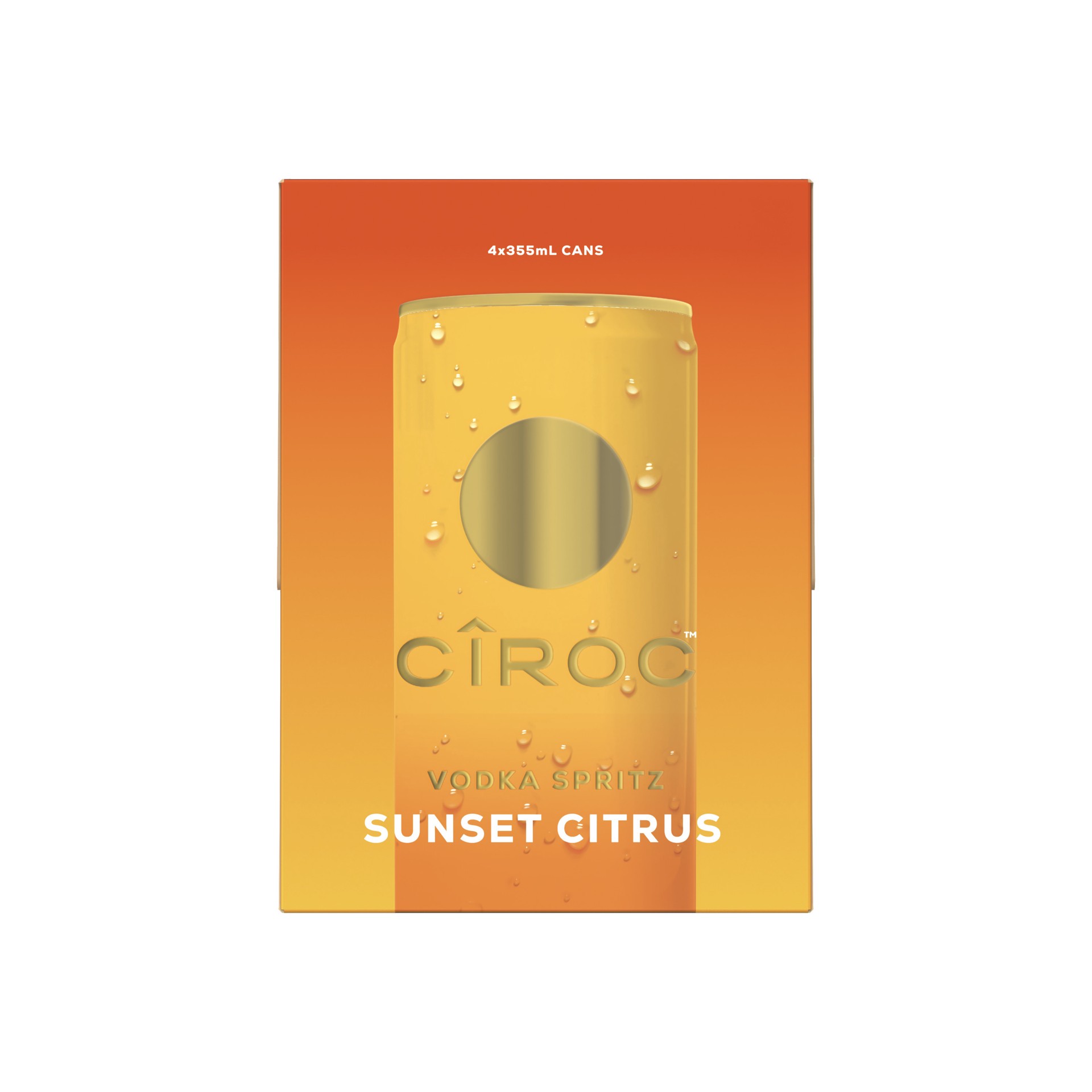 slide 2 of 4, Ciroc Vodka Sunset Citrus, 1420 ml