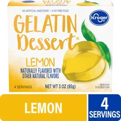 Kroger Lemon Gelatin Dessert Mix