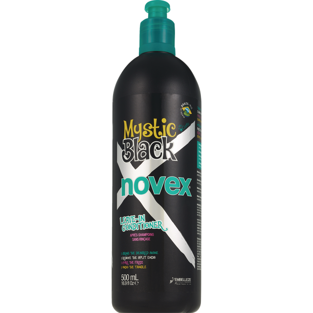 slide 1 of 1, Novex Mystic Blk Leavin, 1 ct