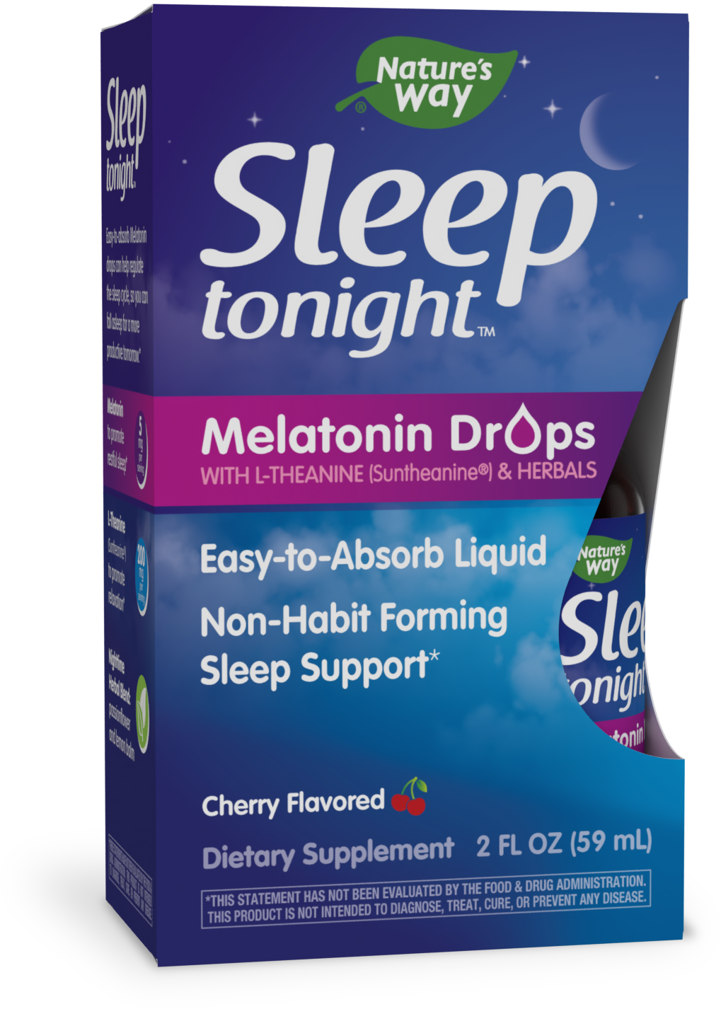 slide 1 of 6, Nature's Way Sleep Tonight™ Melatonin Drops, 2 fl oz