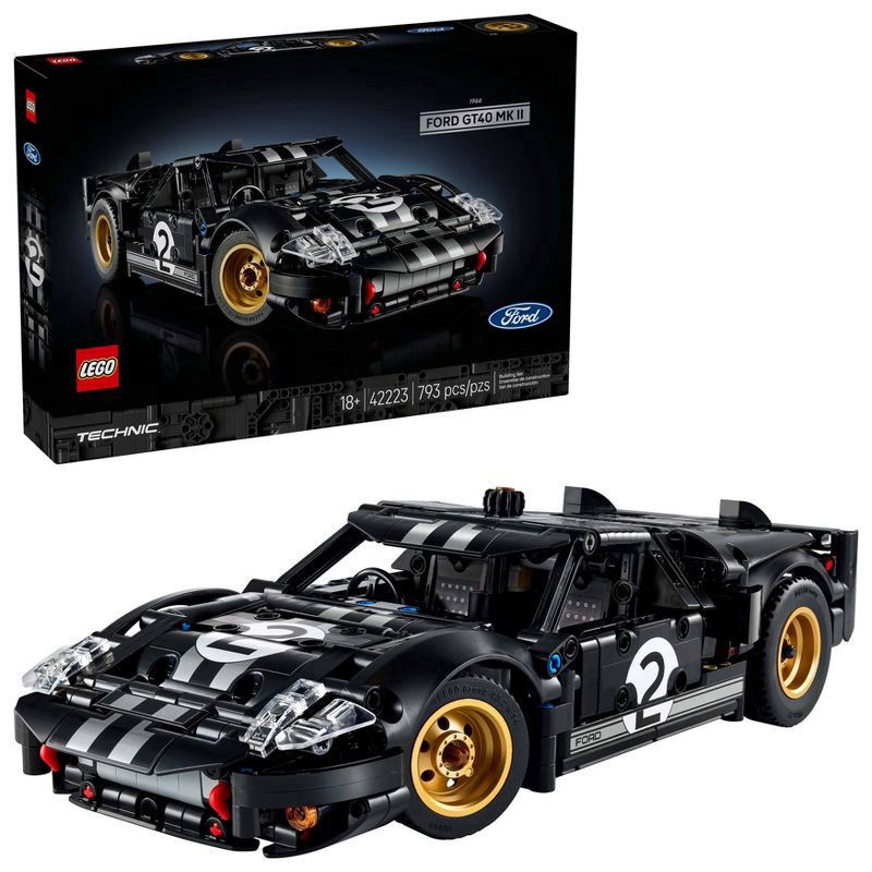 slide 1 of 6, LEGO Technic 1966 Ford GT40 MKII Race Car, 1 ct