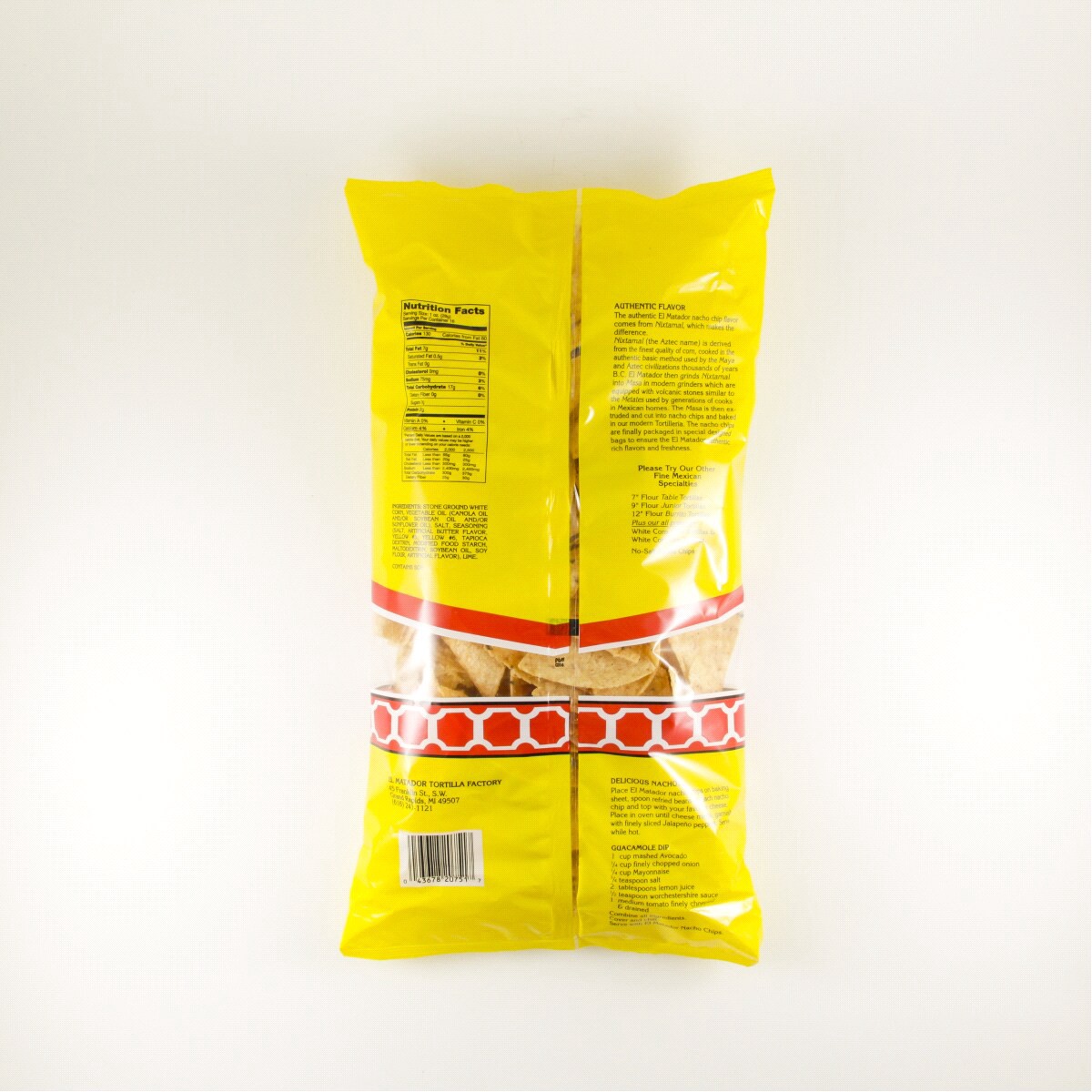 slide 2 of 2, El Matador White Tortilla Chip, 16 oz