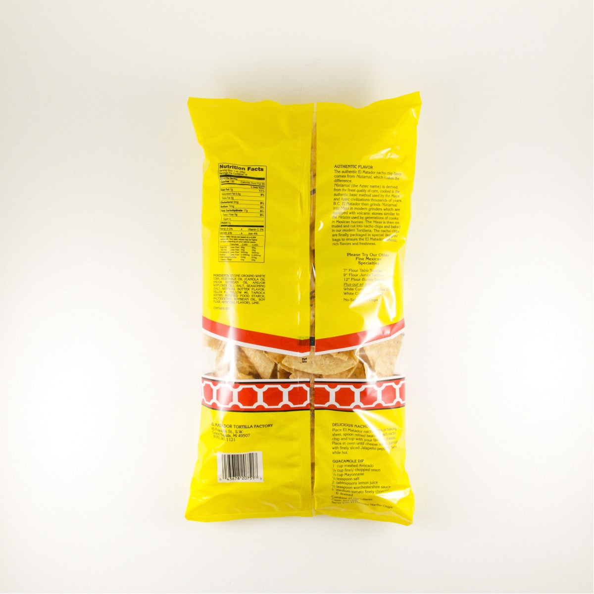 slide 2 of 2, El Matador White Tortilla Chip, 16 oz