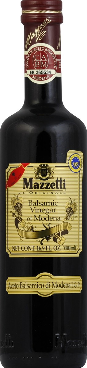 slide 2 of 3, Mazzetti Mazzti Vinegar Balsamic Liberty, 16.9 oz