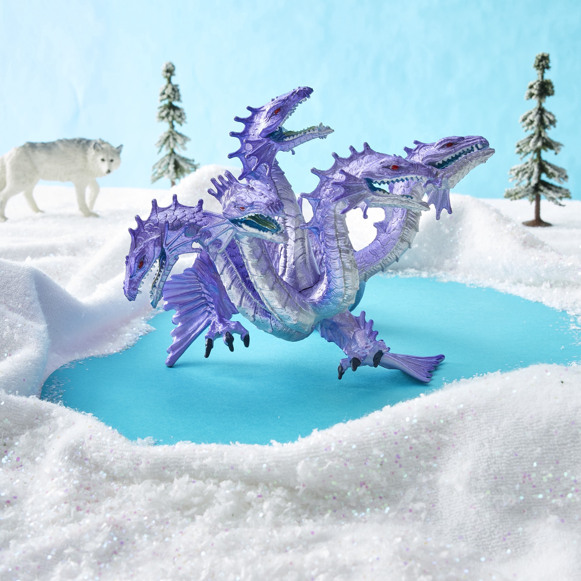 slide 2 of 2, Safari Ltd. Safari Ltd Hydra, 7.5 in x 5.25 in x 4.5 in