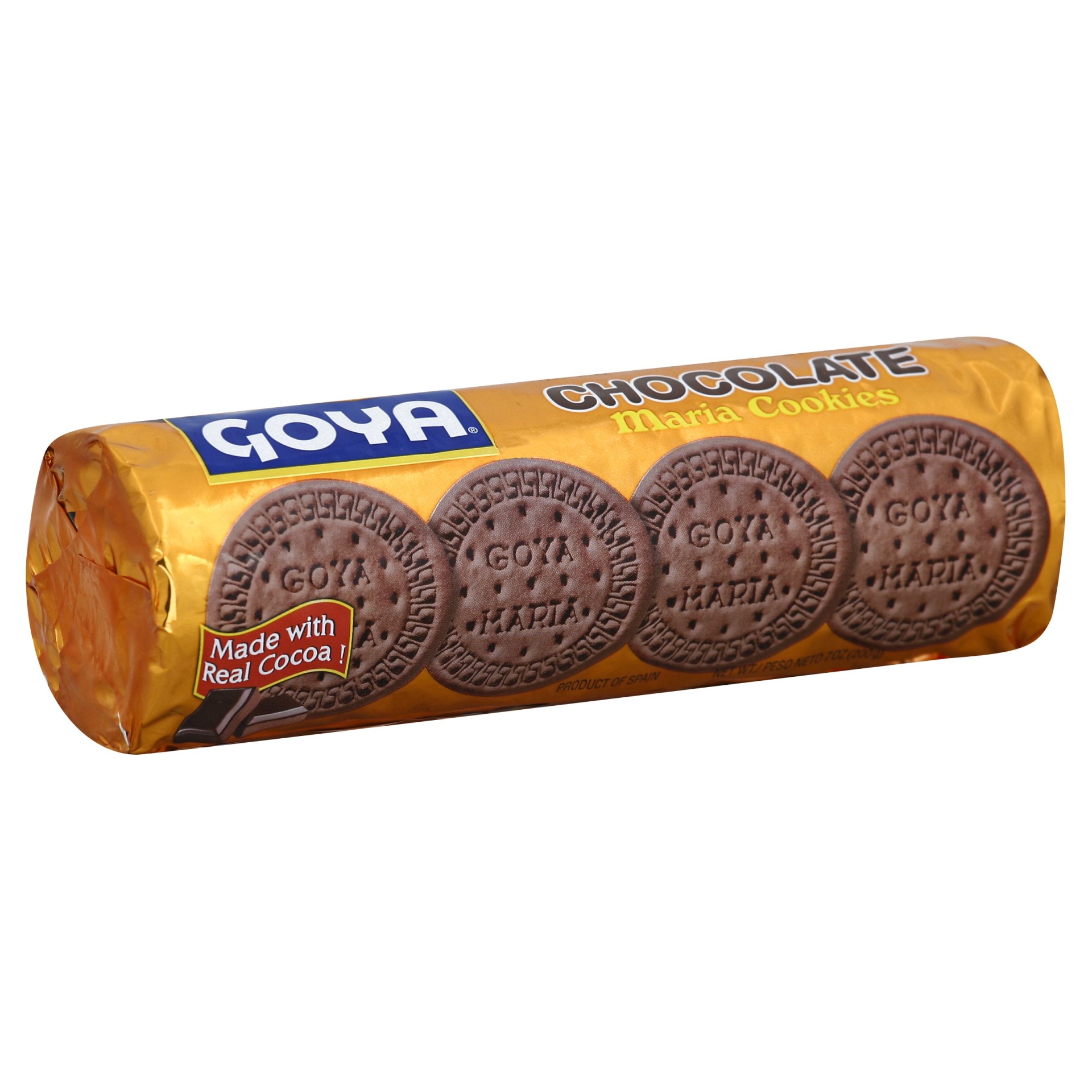 slide 1 of 1, Goya Cookies Maria Chocolate Wrapper - 7 Oz, 7 oz